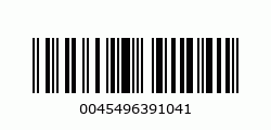 EAN-13: 0045496391041