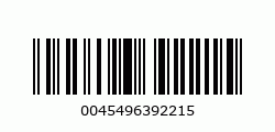 EAN-13: 0045496392215