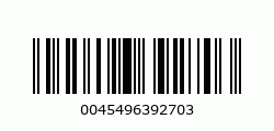 EAN-13: 0045496392703