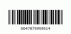 EAN-13: 0047875959514