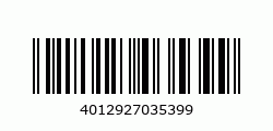 EAN-13: 4012927035399