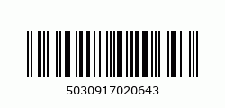 EAN-13: 5030917020643